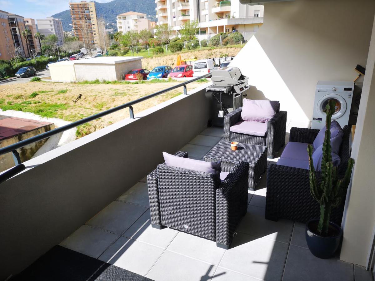Agréable T2 neuf Ajaccio Climatisé Wi-Fi Extérieur photo